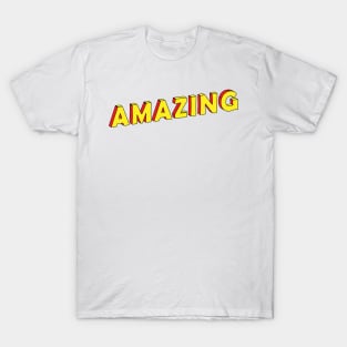 Amazing Typography T-Shirt